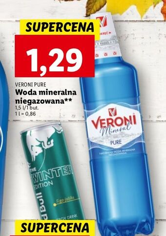 Lidl Woda pure veroni mineral oferta