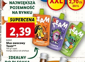 Lidl Mus pitahaja kubuś team oferta