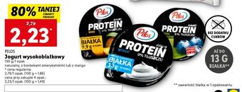 Lidl Jogurt borówkowy pilos protein oferta