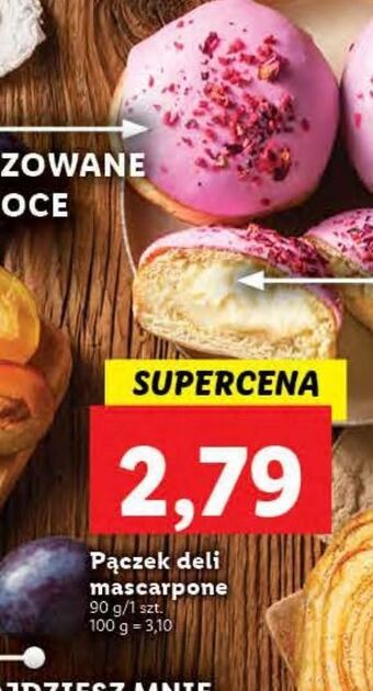 Lidl Pączek deli mascarpone oferta