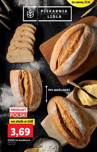 Lidl Chleb na maślance oferta