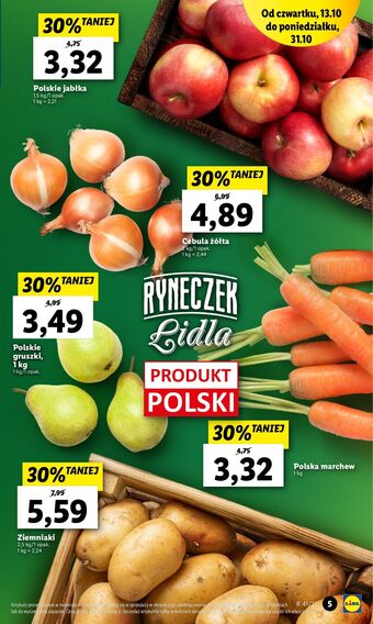 Lidl Gruszki oferta