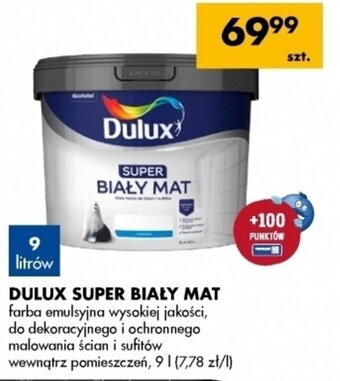 Mrówka dulux super biały mat 9l oferta