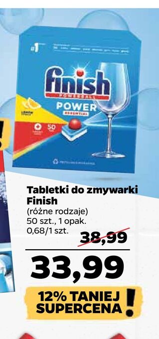 Netto Tabletki do zmywarki finish oferta