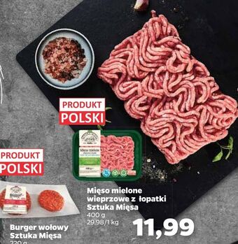 Netto Mięso mielone wieprzowe z łopatki sztuka mięsa oferta