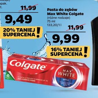 Netto Pasta do zębów max white colgate oferta