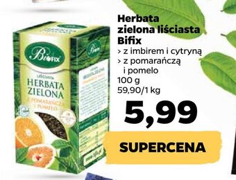 Netto Herbata zielona liściasta bifix oferta
