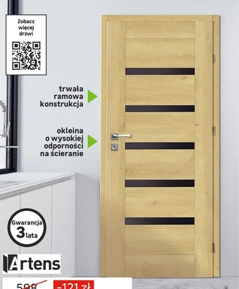 Leroy Merlin Skrzydło drzwiowe artens oferta