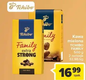 Carrefour Market Tchibo family kawa palona mielona 500 g oferta