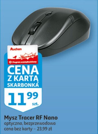 Auchan Mysz bezprzewodowa tracer oferta