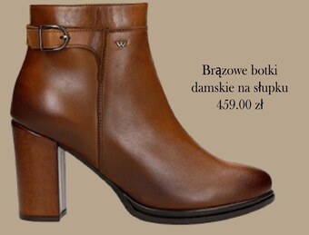 Wojas Botki damskie wojas oferta