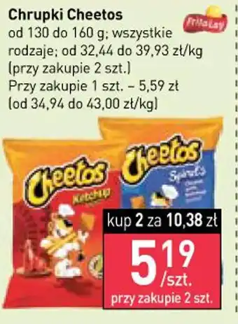 Stokrotka cheetos chrupki oferta