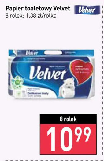 Stokrotka velvet papier toaletowy 8 rolek oferta