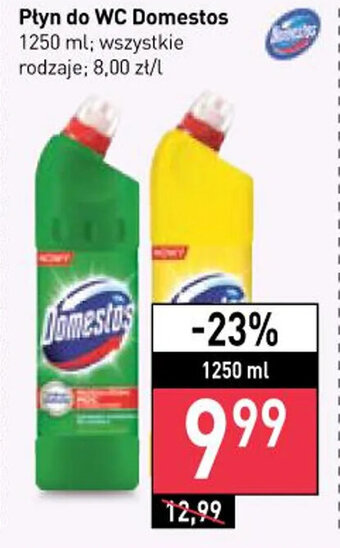 Stokrotka domestos płyn do wc 1250ml oferta