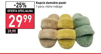 Stokrotka kapcie damskie paski 1 para oferta