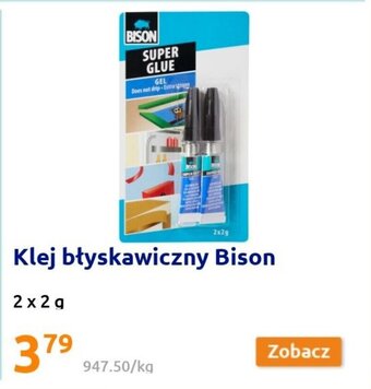 Action Bison klej błyskawiczny 2x2g oferta