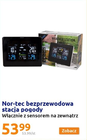 Nor-Tec bezprzewodowa stacja pogody