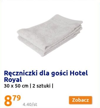 Action Hotel Royal ręczniki dla gości 30x50cm 2szt. oferta