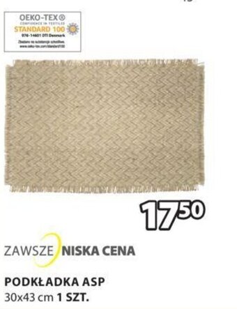 JYSK podkładka asp 30x43cm oferta