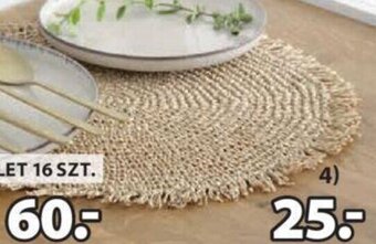 JYSK podkładka lind ś38 cm oferta