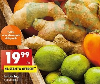 Biedronka imbir luz 1kg oferta