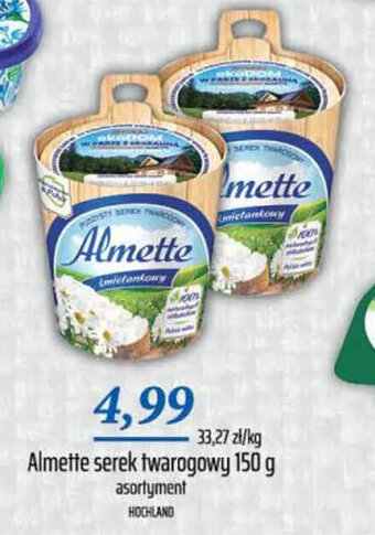 Społem Almette Serek twarogowy 150 g oferta