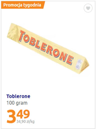 Action Toblerone 100g oferta