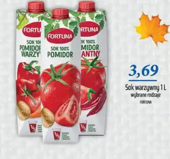 Społem Fortuna Sok warzywny 1 litr oferta