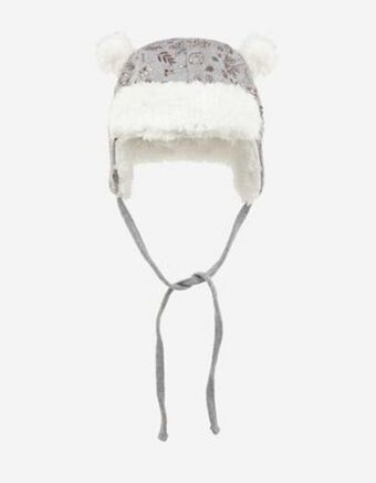 Takko Fashion Niemowlę czapka - pluszowe futerko oferta