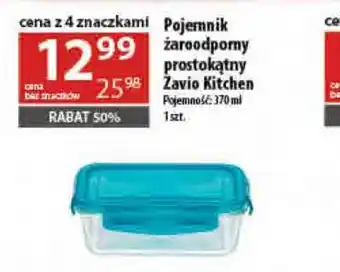 Polomarket Pojemnik żaroodporny prostokątny Zavio Kitchen 370ml oferta