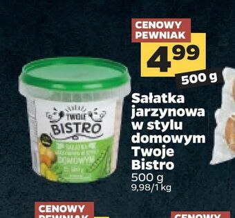 Netto Sałatka jarzynowa w stylu domowym Twoje Bistro oferta