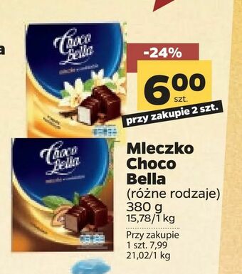Netto Mleczko Choco Bella oferta