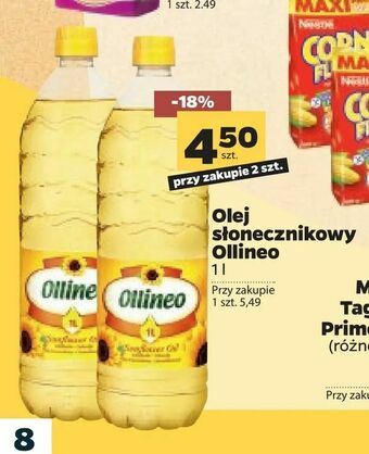 Netto Olej słonecznikowy Ollineo oferta