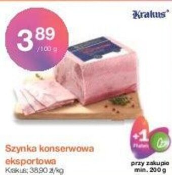 Stokrotka Krakus Szynka konserwowa eksportowa 100 g oferta