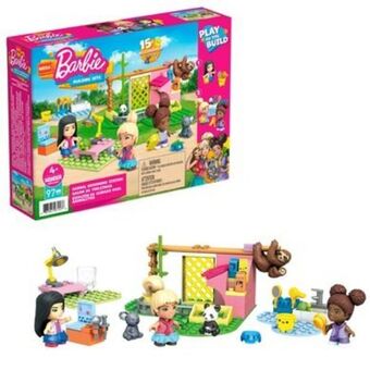 Smyk Mega construx, barbie, salon dla zwierząt, klocki, 97 elementów oferta