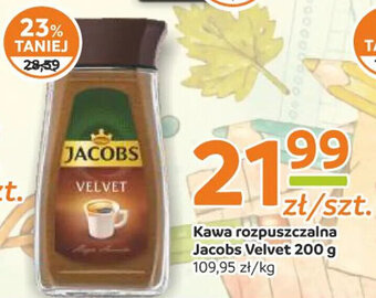 Społem Jacobs Velvet kawa rozpuszczalna 200 g oferta