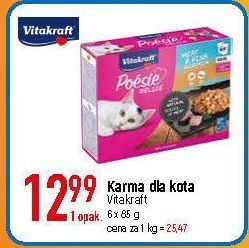 E.Leclerc Karma dla kota mix smaków vitakraft poesie deli sauce oferta