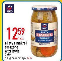 E.Leclerc Filety z makreli smażone w zalewie octowej seko oferta