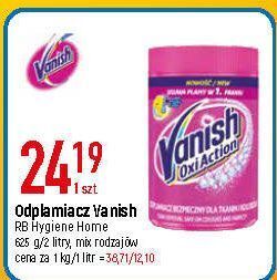 E.Leclerc Odplamiacz w płynie vanish oxi action oferta