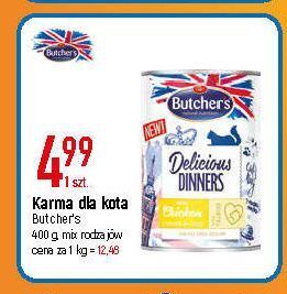 E.Leclerc Karma dla kota delikatny kurczak butcher's delicious dinners oferta
