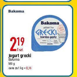 E.Leclerc Jogurt naturalny typu greckiego bakoma oferta