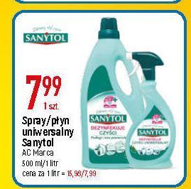 E.Leclerc Płyn do dezynfekcji uniwersalny eukaliptus sanytol oferta