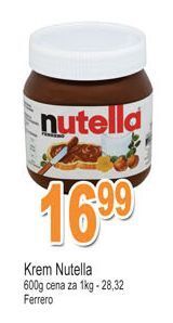 E.Leclerc Krem czekoladowo-orzechowy nutella oferta