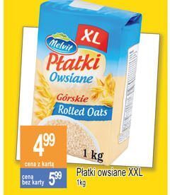 E.Leclerc Płatki owsiane górskie melvit oferta