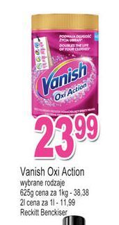 E.Leclerc Odplamiacz w proszku vanish oxi action oferta