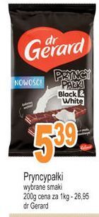 E.Leclerc Wafelki z czekoladą black & white dr gerard pryncypałki oferta