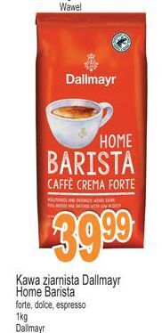 E.Leclerc Kawa dallmayr home barista caffe crema forte oferta