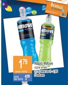 E.Leclerc Napój multifruit 4move oferta