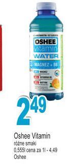 E.Leclerc Napój magnez+b6 oshee vitamin water oferta