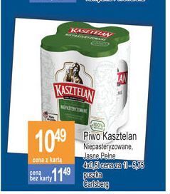 E.Leclerc Piwo kasztelan niepasteryzowane oferta